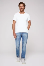 CAMP DAVID V-Shirt T-Shirt weiß