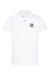 CAMP DAVID Poloshirt 'SO:UL' schwarz / weiß
