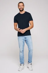 CAMP DAVID Rundhalsshirt T-Shirt navy