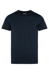 CAMP DAVID Rundhalsshirt T-Shirt navy
