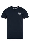 CAMP DAVID Shirt mit Logo-Print navy/wei