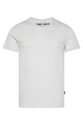 CAMP DAVID V-Shirt T-Shirt graumeliert