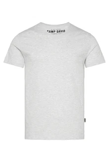 CAMP DAVID V-Shirt T-Shirt graumeliert CAMP DAVID V-Shirt T-Shirt graumeliert