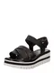 GABOR Sandali s paščki  črna