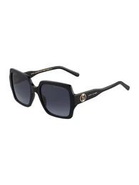 Sonnenbrille gold / schwarz