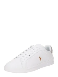 Polo Ralph Lauren Sneaker 'HRT CT II' hellblau / braun / hellgrau / offwhite