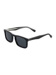Sonnenbrille dunkelrot / schwarz / wei