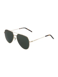 Sonnenbrille gold / tanne