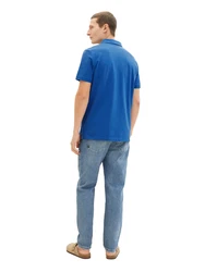 TOM TAILOR Poloshirt blau/rot