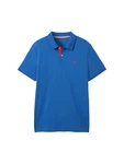 TOM TAILOR Poloshirt blau/rot