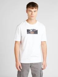 Bogner Fire + Ice T-Shirt 'MICK3' grün/orange/schwarzmeliert/weiß