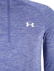 UNDER ARMOUR Sportshirt 'Tech 2.0' lilameliert/weiß