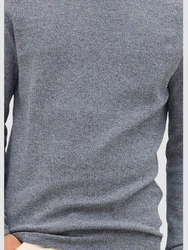 NOWADAYS Pullover Honeycomb blaumeliert
