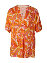 Frieda & Freddies NY Bluza bež / narančasta / crvena