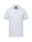 ARMANI EXCHANGE Poloshirt pastellblau/weiß