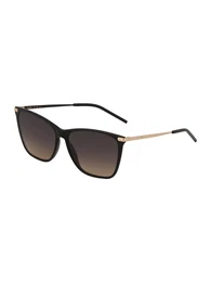 Sonnenbrille gold / schwarz