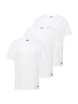 HUGO T-Shirt 'Naolo' blau/weiß
