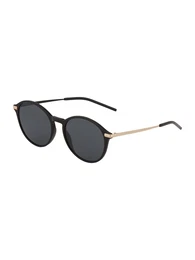 Sonnenbrille gold / schwarz