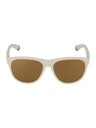Polaroid Sonnenbrille dunkelbeige/gold/weiß