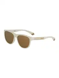 Sonnenbrille dunkelbeige / gold / wei