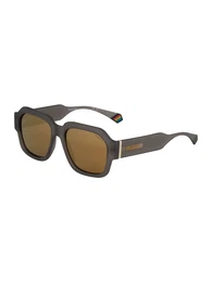 Sonnenbrille gelb / dunkelgrau