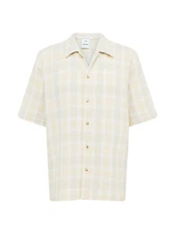 Hemd 'Kenny' beige / wei