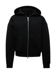 WEEKDAY Sweatjacke 'Simon' schwarz