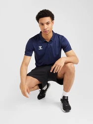 hummel T-Shirt Hmlessential Polo marine/weiß