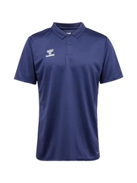 Funktionsshirt 'Essential' marine / wei