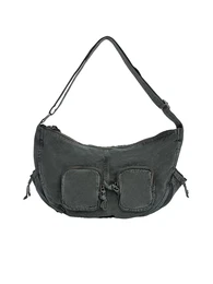 Taška přes rameno šedá