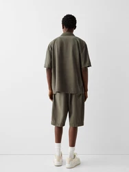 Bershka Shorts khaki