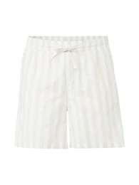 Shorts 'JAIDEN' creme / dunkelbeige