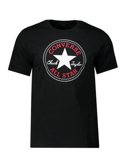 CONVERSE T-Shirt 'Chuck Taylor All Star' rot/schwarz/weiß