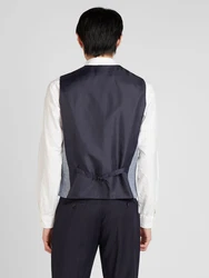 JACK & JONES Anzugweste RIVIERA marine/blaumeliert