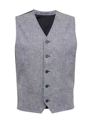 JACK & JONES Anzugweste RIVIERA marine/blaumeliert