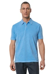 Marc O'Polo Poloshirt T-Shirt azur/hellblau