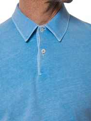 Marc O'Polo Poloshirt T-Shirt azur/hellblau