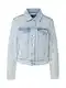 Karl Lagerfeld Prehodna jakna  moder denim / srebrna