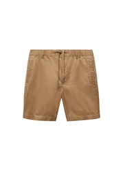 MANGO MAN Shorts 'Rey' camel