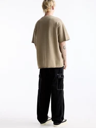 Pull&Bear T-Shirt hellbraun