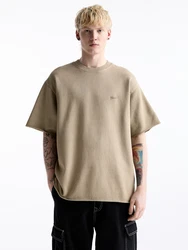 Pull&Bear T-Shirt hellbraun