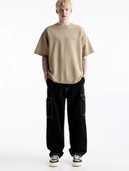 Pull&Bear T-Shirt hellbraun