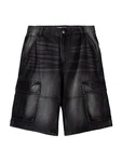 Bershka Shorts schwarz