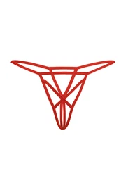 Tanga gaćice crvena