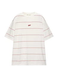 T-Shirt rot / wei