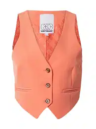 Vesta k obleku oranžová