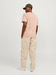 JACK & JONES T-Shirt JORVesterbro apricot/wei