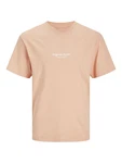 JACK & JONES T-Shirt JORVesterbro apricot/wei JACK & JONES T-Shirt JORVesterbro apricot/wei