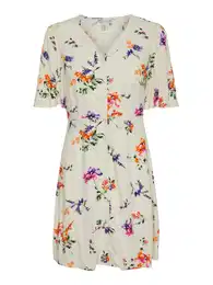 Košilové šaty 'YASAsina' orchidej / tmavě fialová / oranžová / offwhite