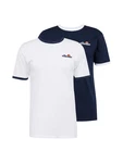 ELLESSE T-Shirt 'Meduno' dunkelblau/orange/rot/weiß